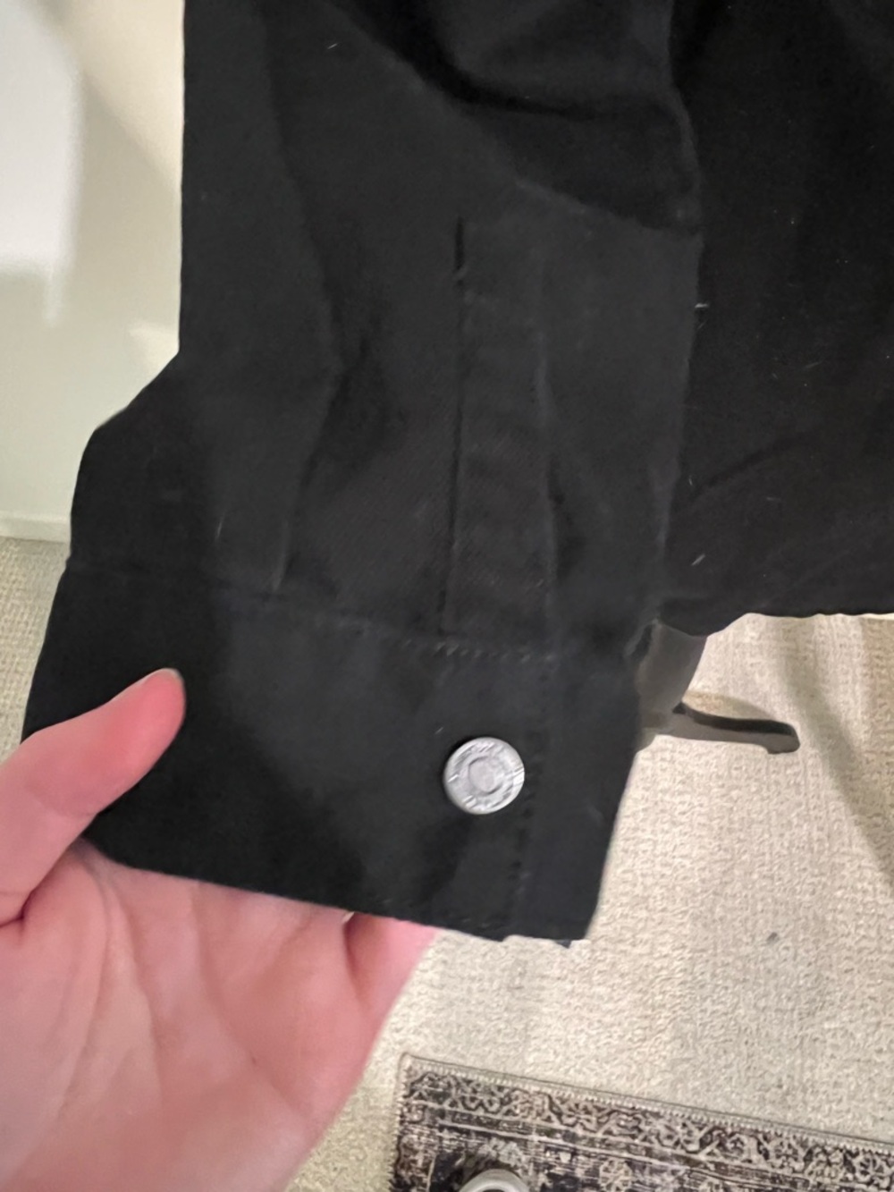Habitual Black Belted Shirt Mini Dress - Picture 5 of 7